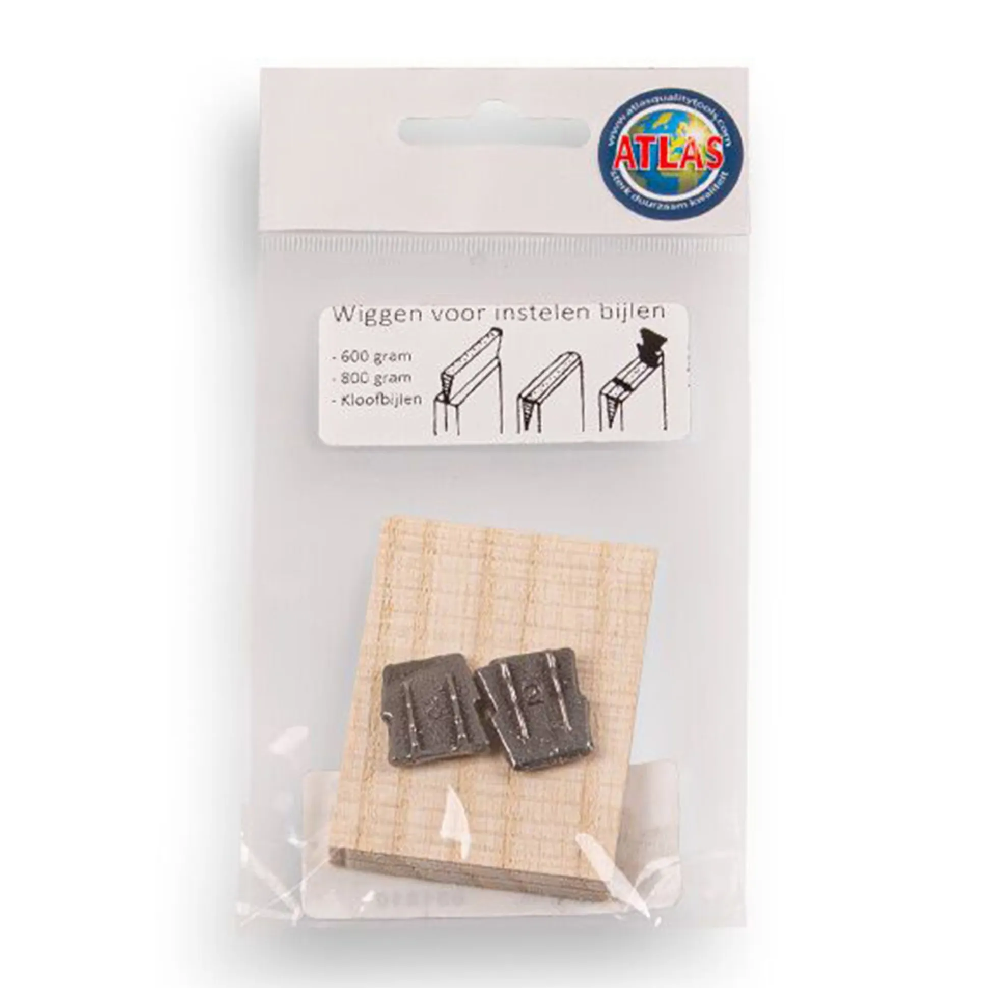 Spie 2st nr2 + kleine houten wig
