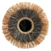 Spiegel Raffia 28 x 3 cm - 2 assorti