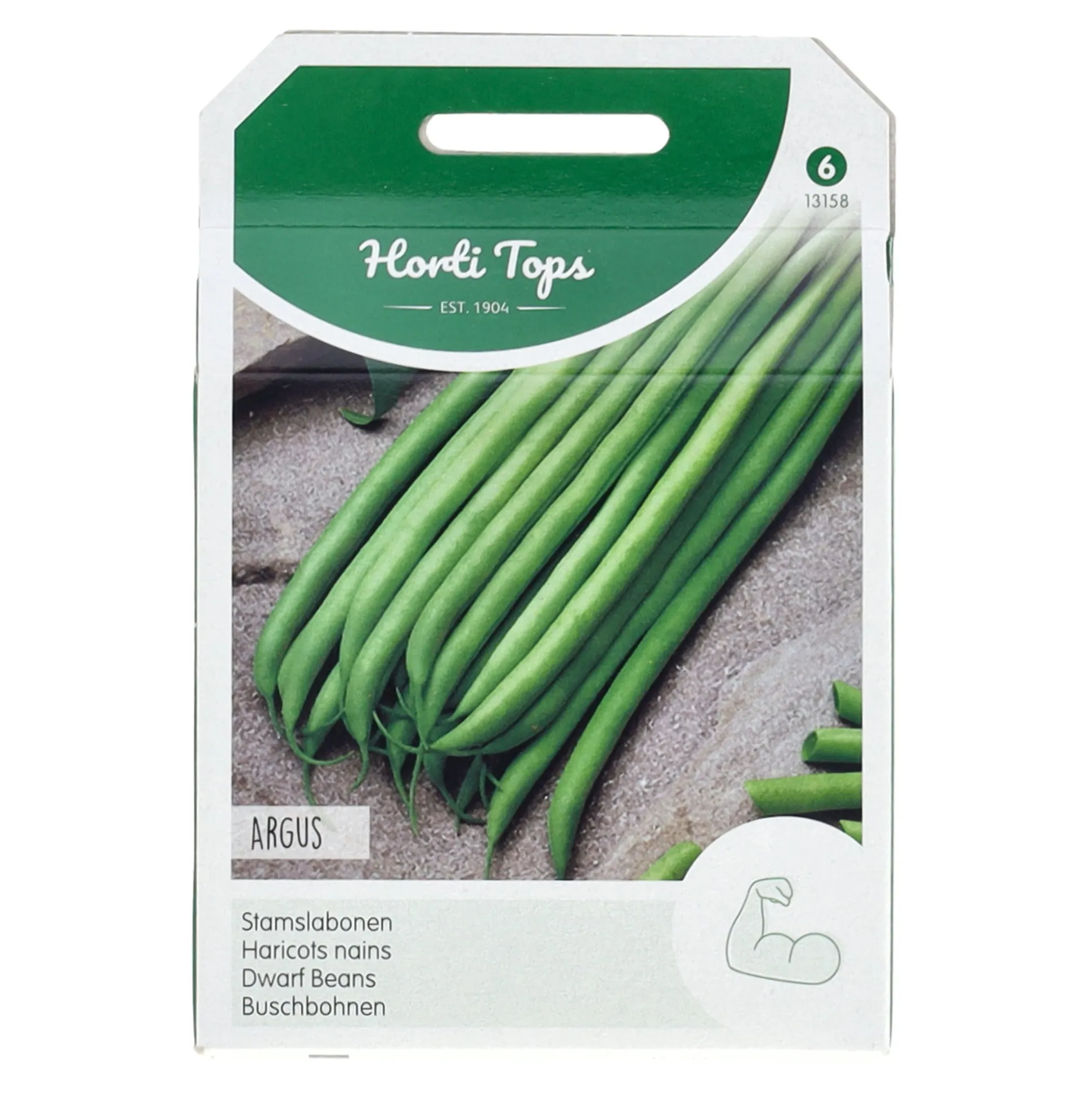 Stamslabonen Haricot vert argus
