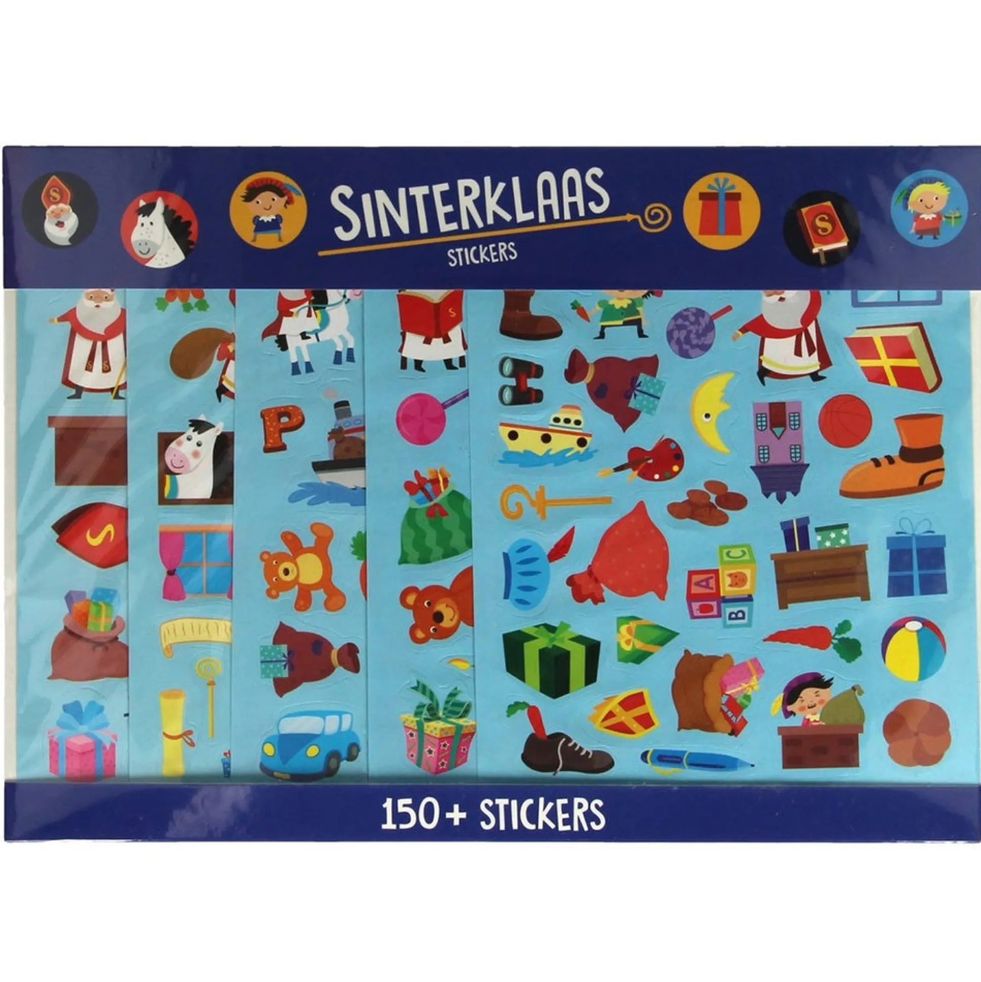 Stickervel 150st. Sinterklaas