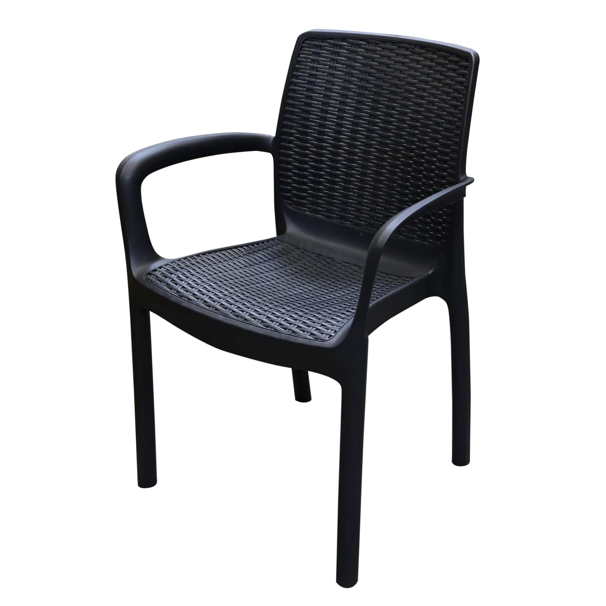 Stoel Bali Antraciet