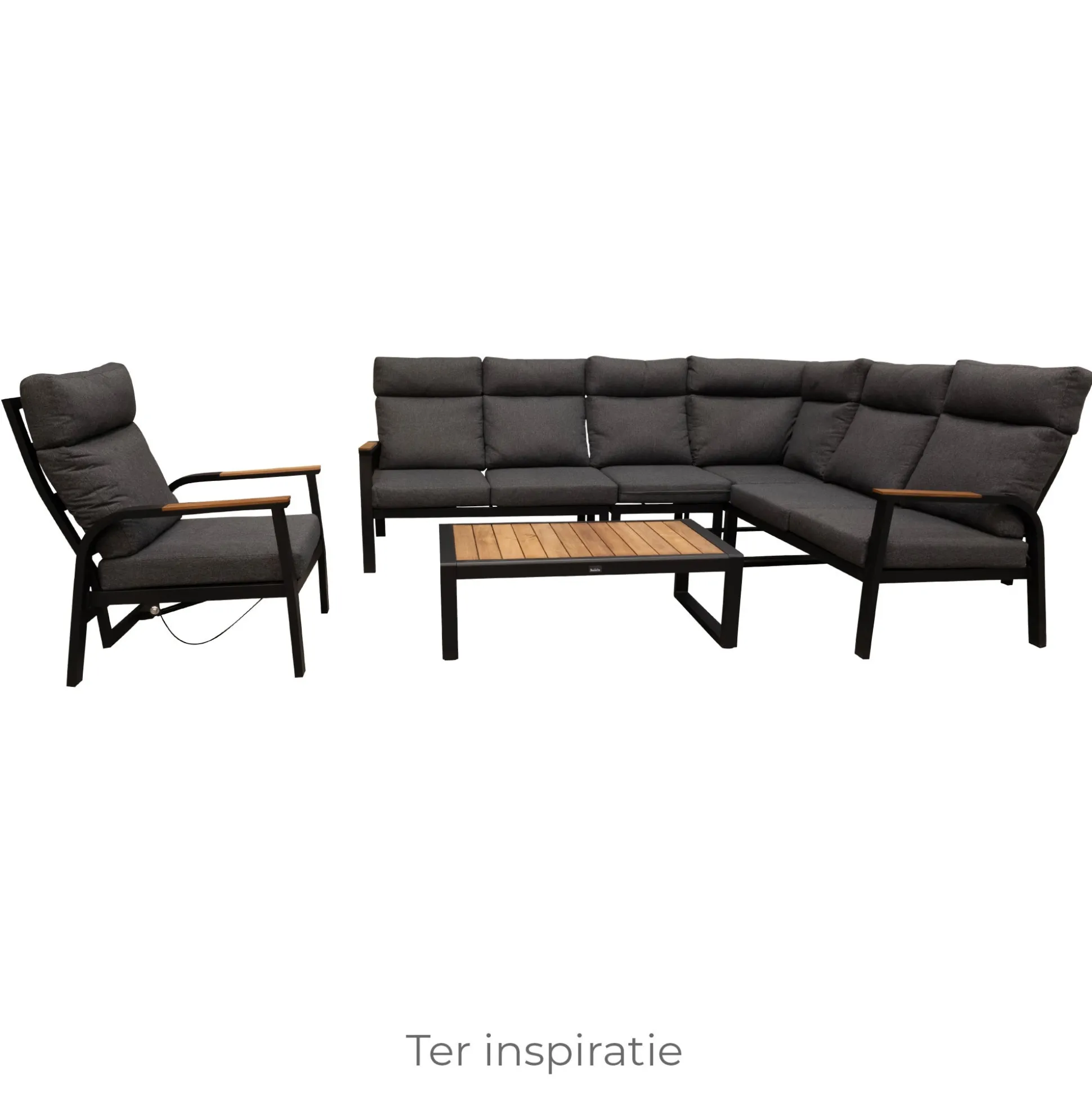 Stoel Harston zwart