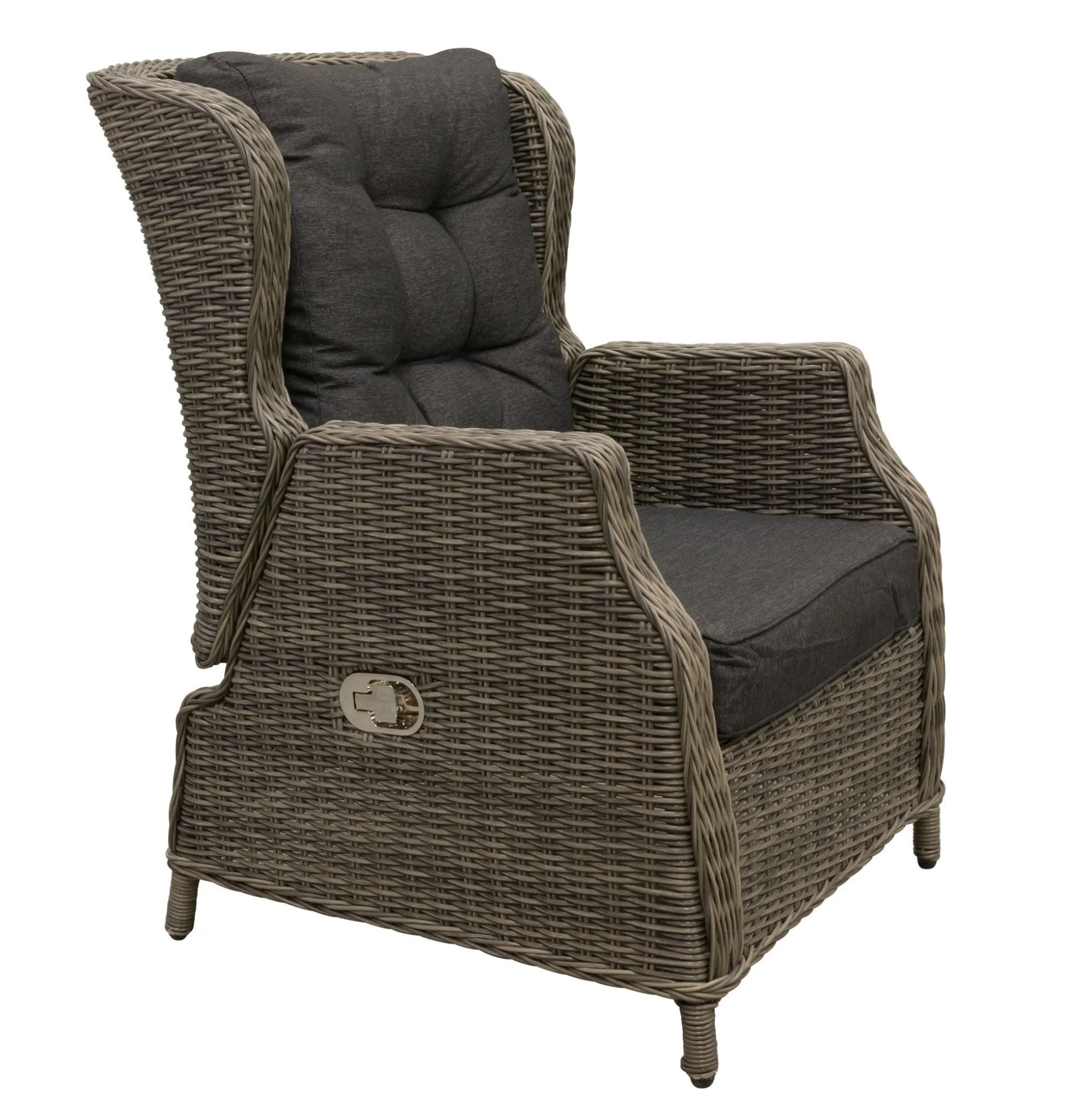 Stoel Olvera verstelbaar willow grey met kussen