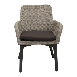 Stoel Retosi white grey met kussen