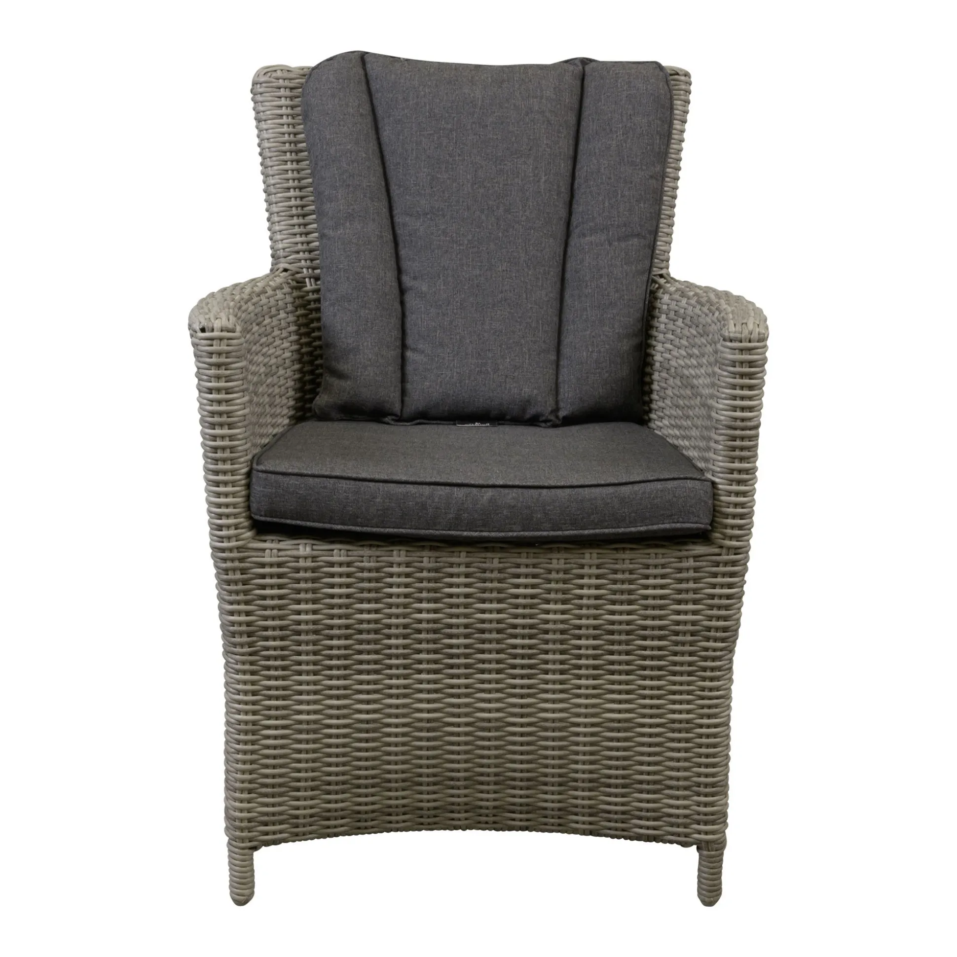 Stoel Sauro willow grey met kussen