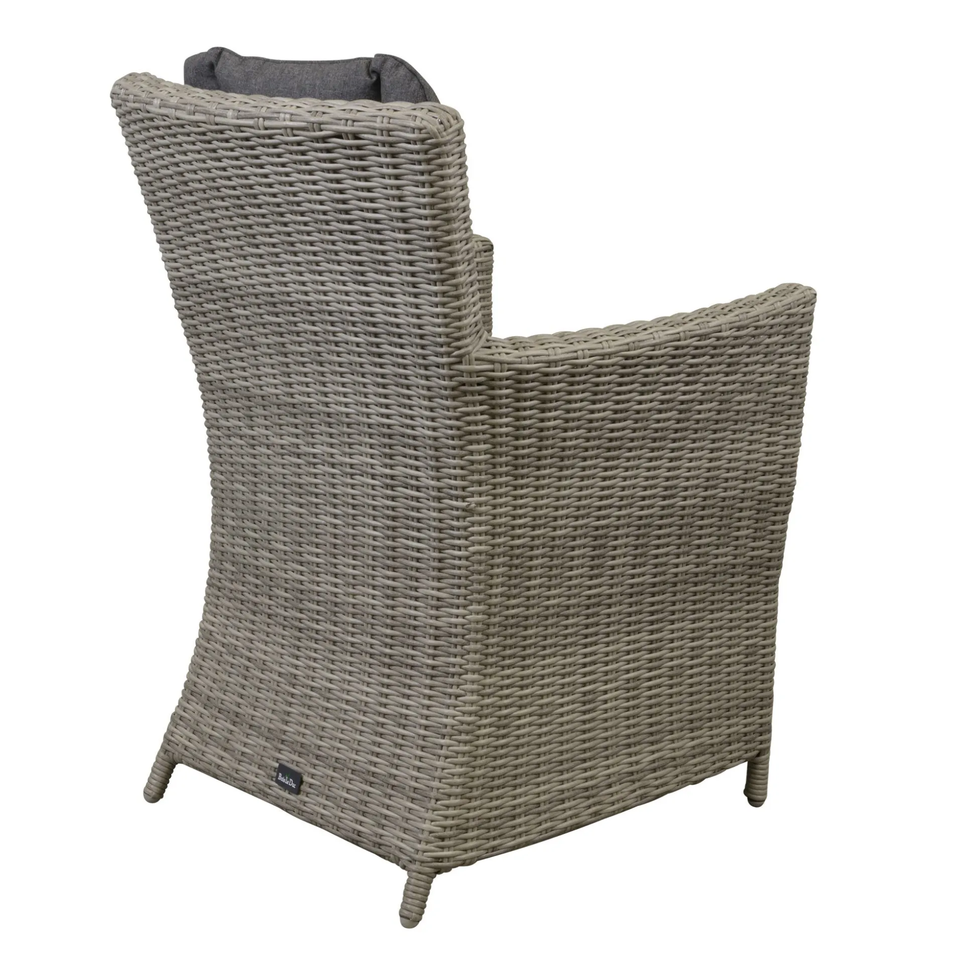 Stoel Sauro willow grey met kussen