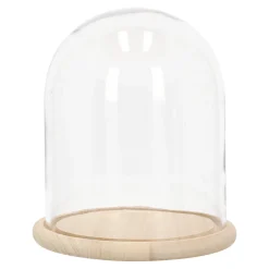 Stolp glas nature 23 x 27 cm