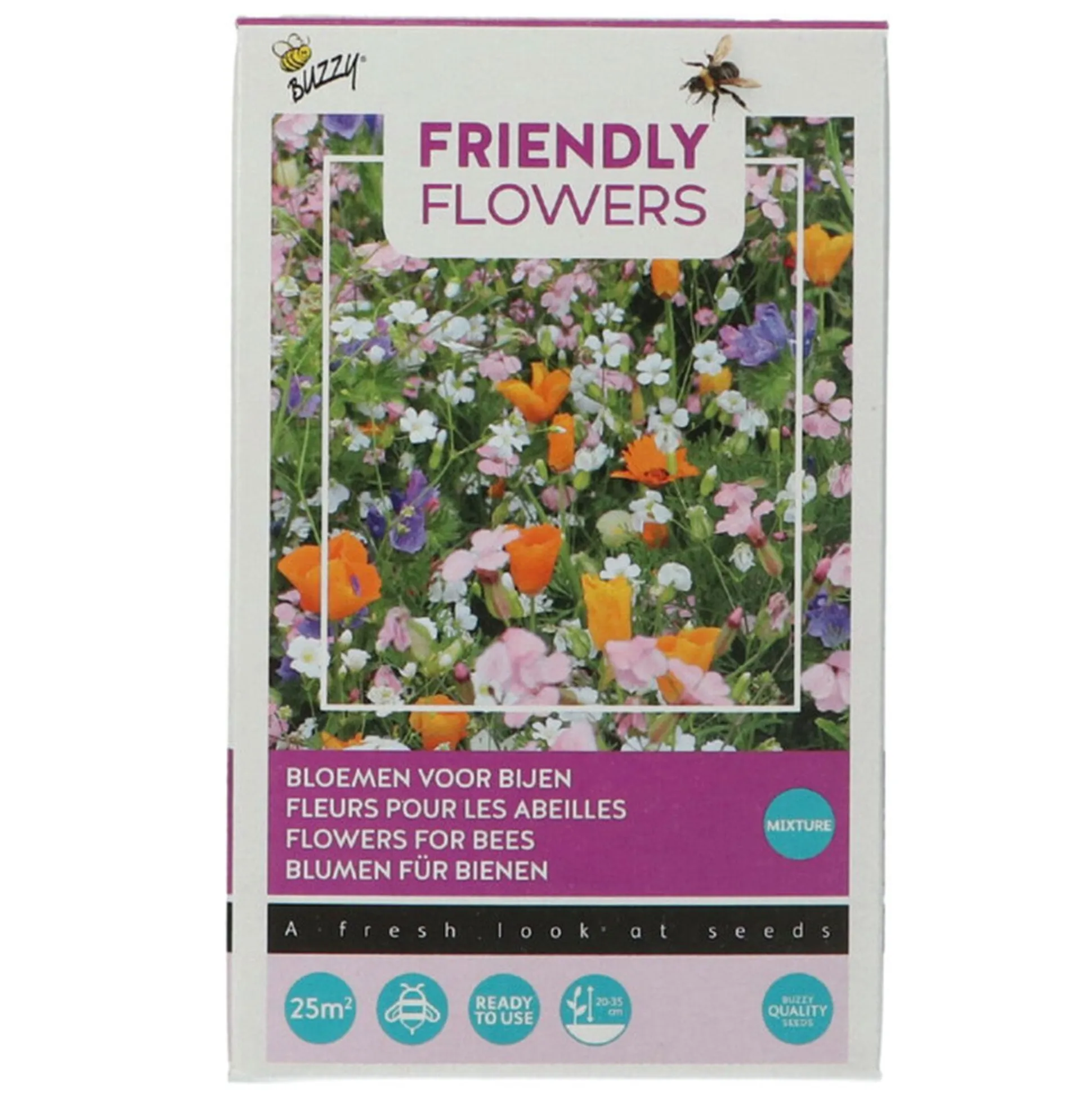 Strooidoosje Friendly Flowers Bijen Buzzy