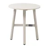 Tafel bijzet Borno 40cm creme