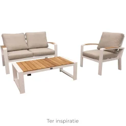 Tafel Foxton 116x60cm wit