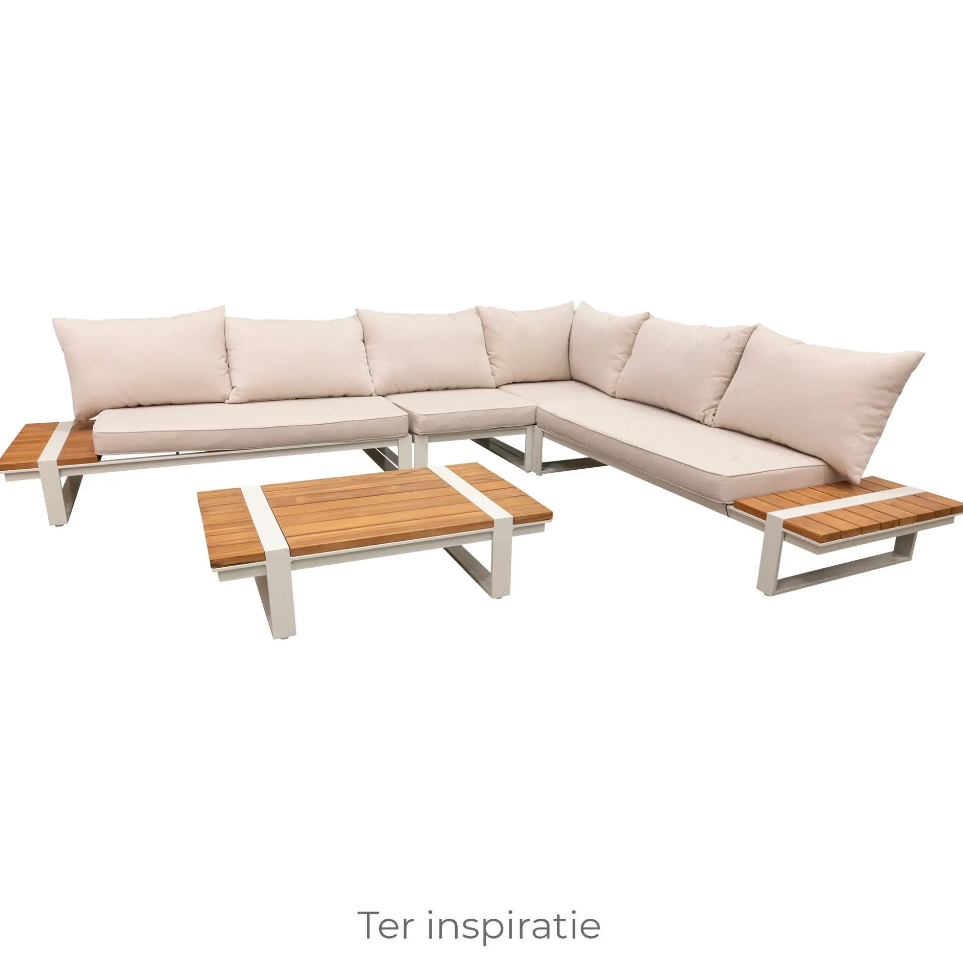 Tafel Frullo 110x65cm creme