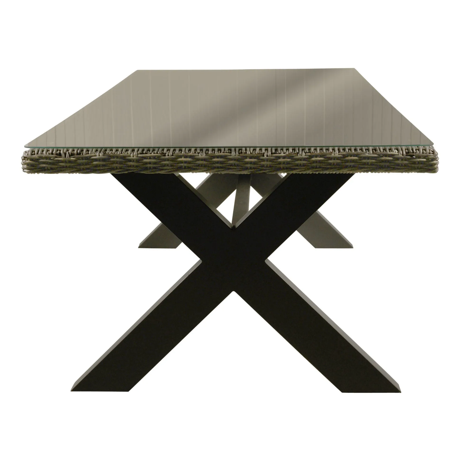 Tafel Medola 210x100cm Willow Grey
