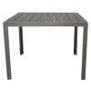 Tafel Spoleto 90x90 cm Antraciet Bois le Duc
