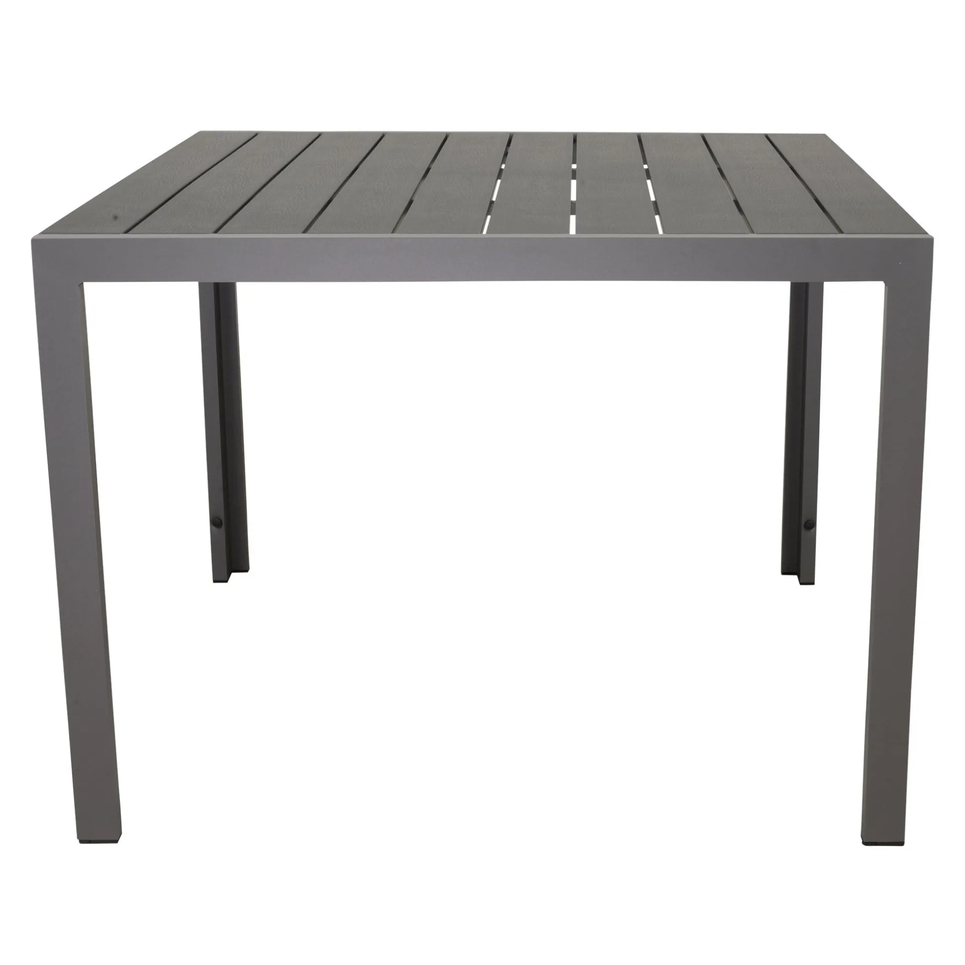 Tafel Spoleto 90x90 cm Antraciet Bois le Duc