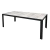 Tafel Taggia 245x100 cm Antraciet Bois le Duc