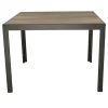 Tafel Taggia 105x100 cm Antraciet Bois le Duc