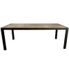 Tafel Taggia 205x100 cm Antraciet Bois le Duc