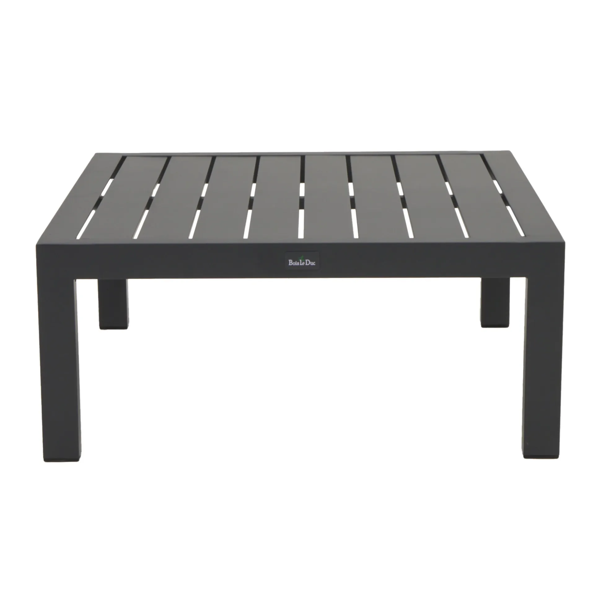 Tafel Trento 72x72 cm Antraciet Bois le Duc