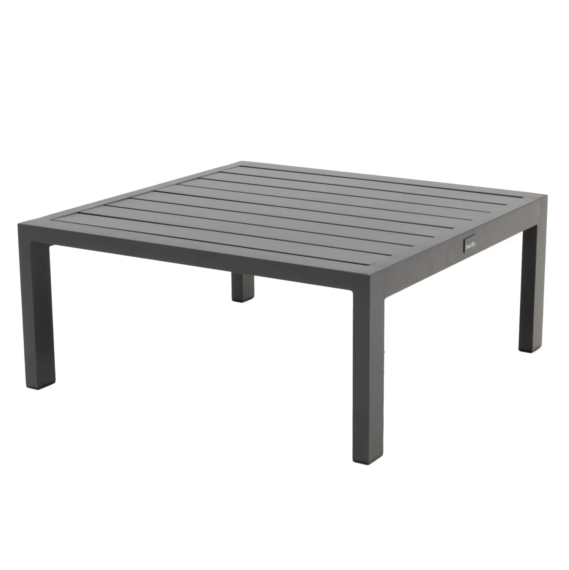 Tafel Trento 72x72 cm Antraciet Bois le Duc