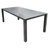 Tafel Versilia 220x100 cm Zwart Bois le Duc