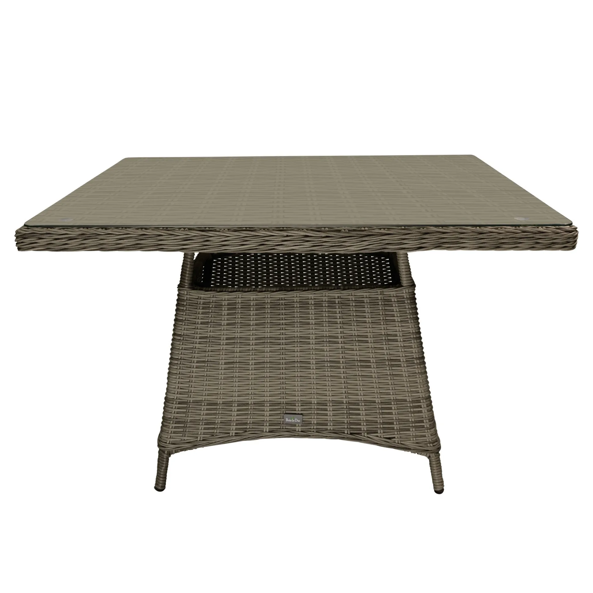 Tafel Vezza 120x120cm white grey