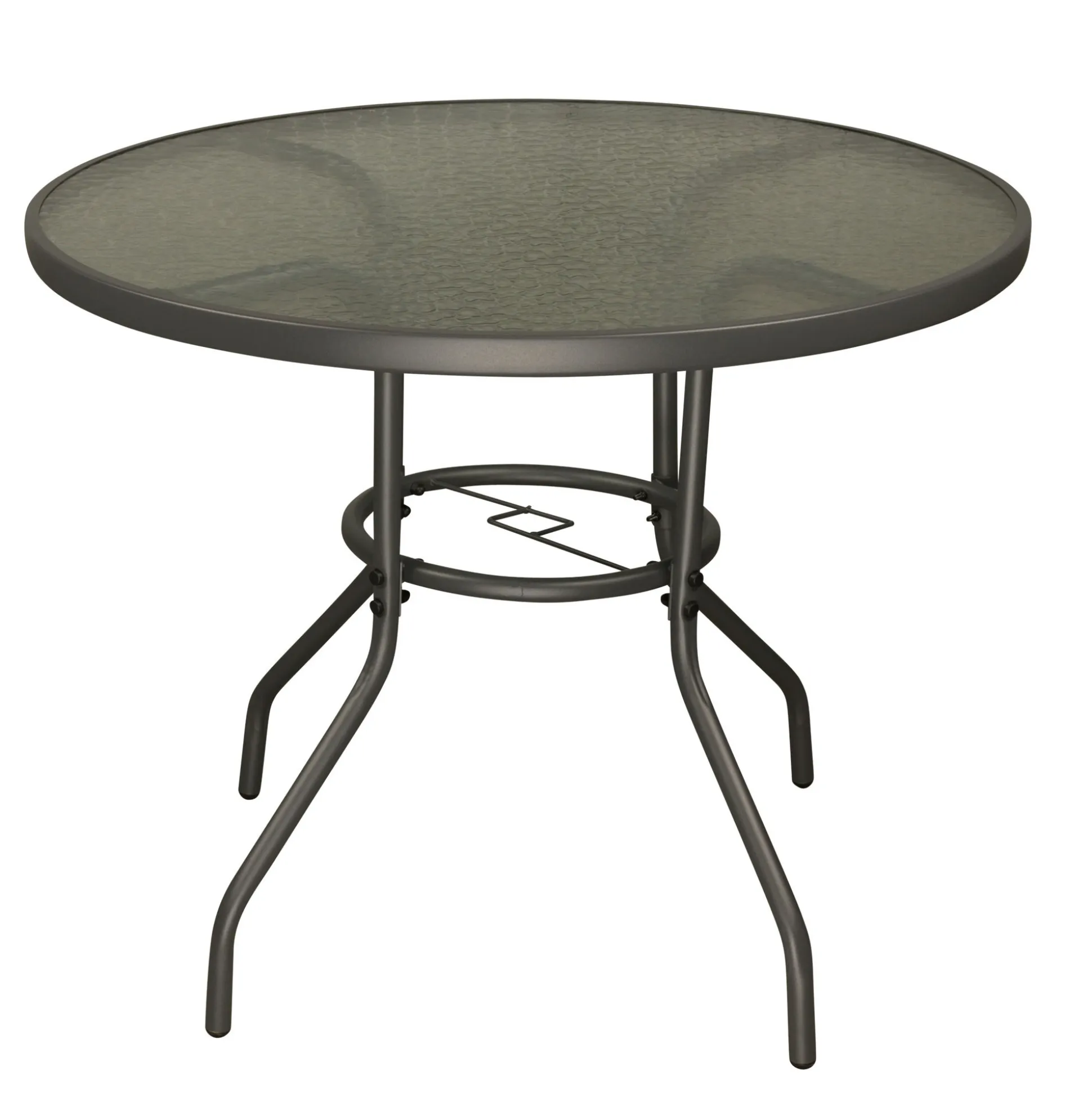 Tafel Zanego Ø 90 cm Antraciet