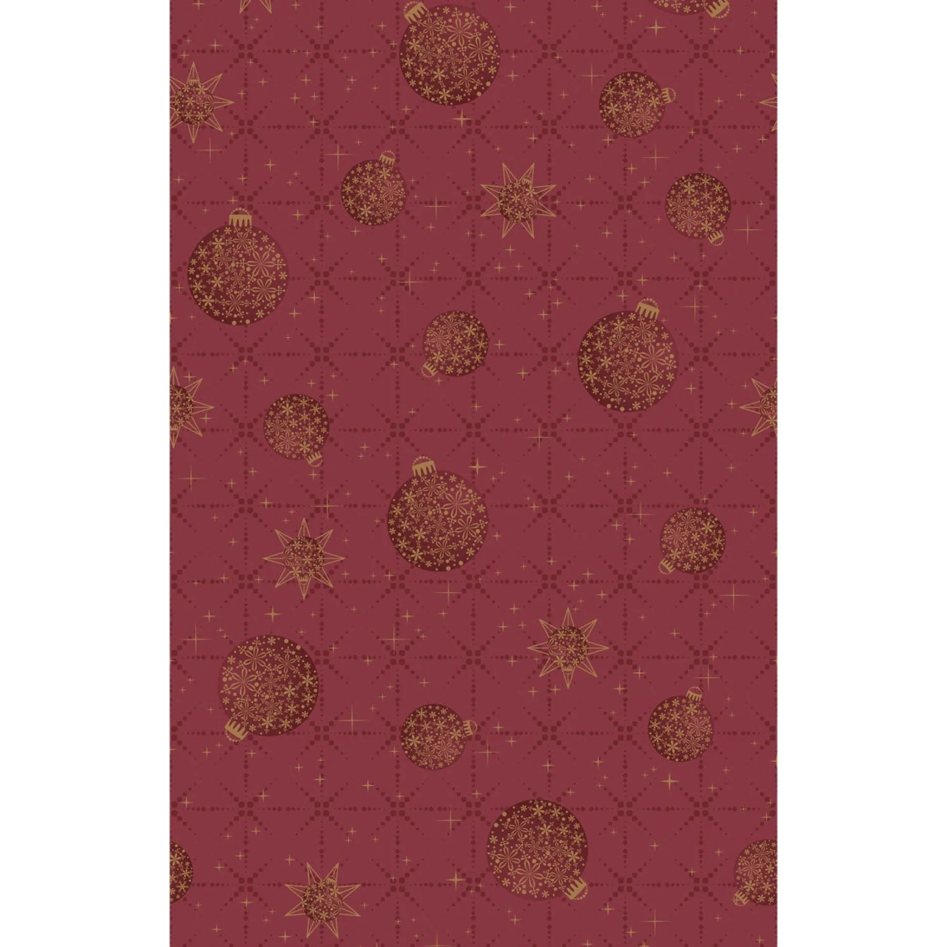Tafelkleed dunicel 138 x 220 cm Gilded Bauble