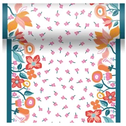 Tafelloper 40 x 480 cm 3-in-1 Vibrant Bloom