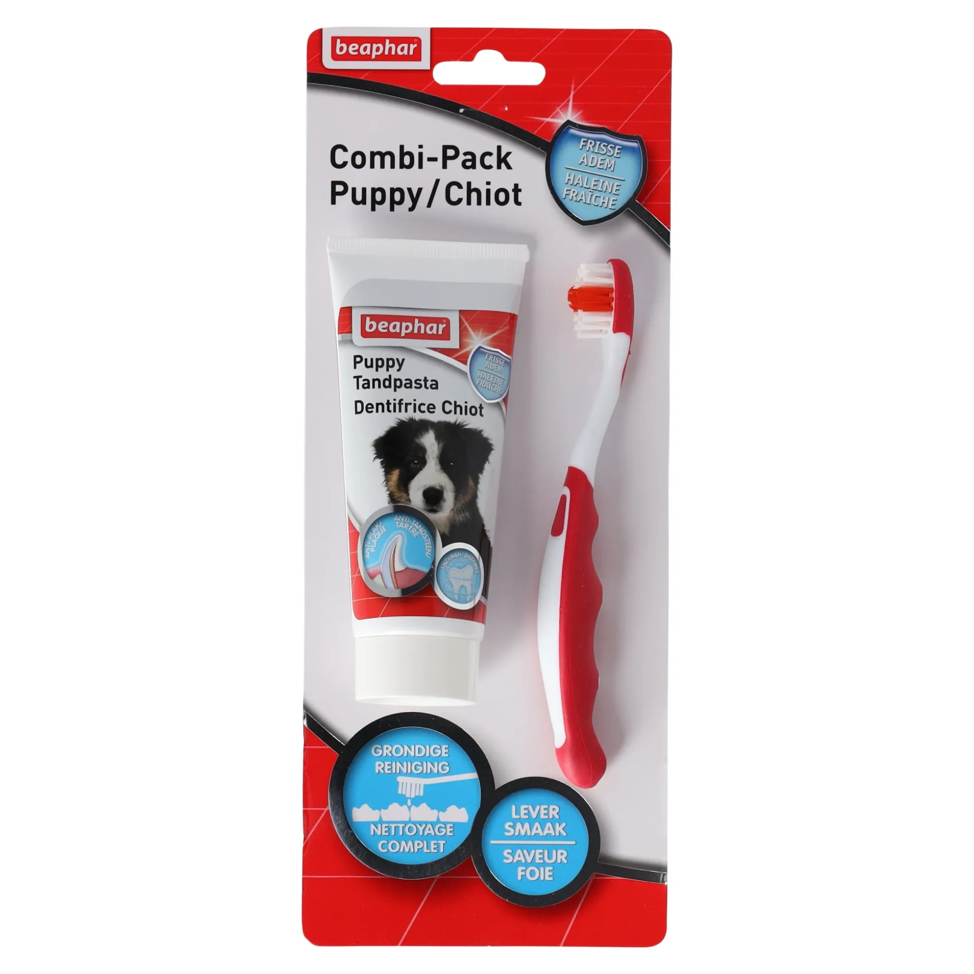 Tandpasta & borstel combipack puppy Beaphar