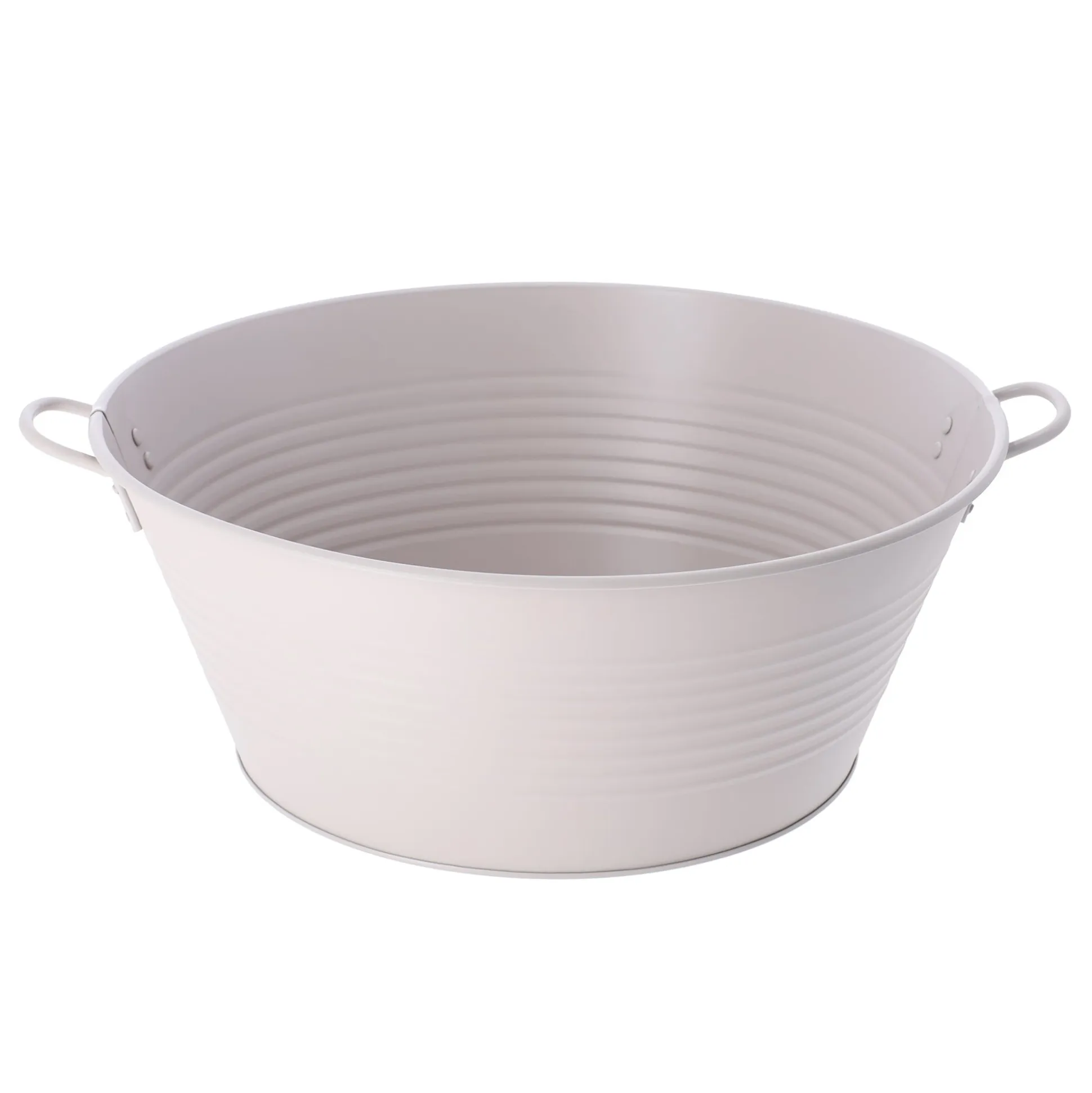 Teil zink 34 cm mat taupe