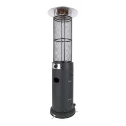 Terrasheater vlam gas THV11 zwart Sun Heat