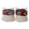 Theelichthouder glas 8 cm