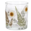Theelichthouder glas varen 8 cm