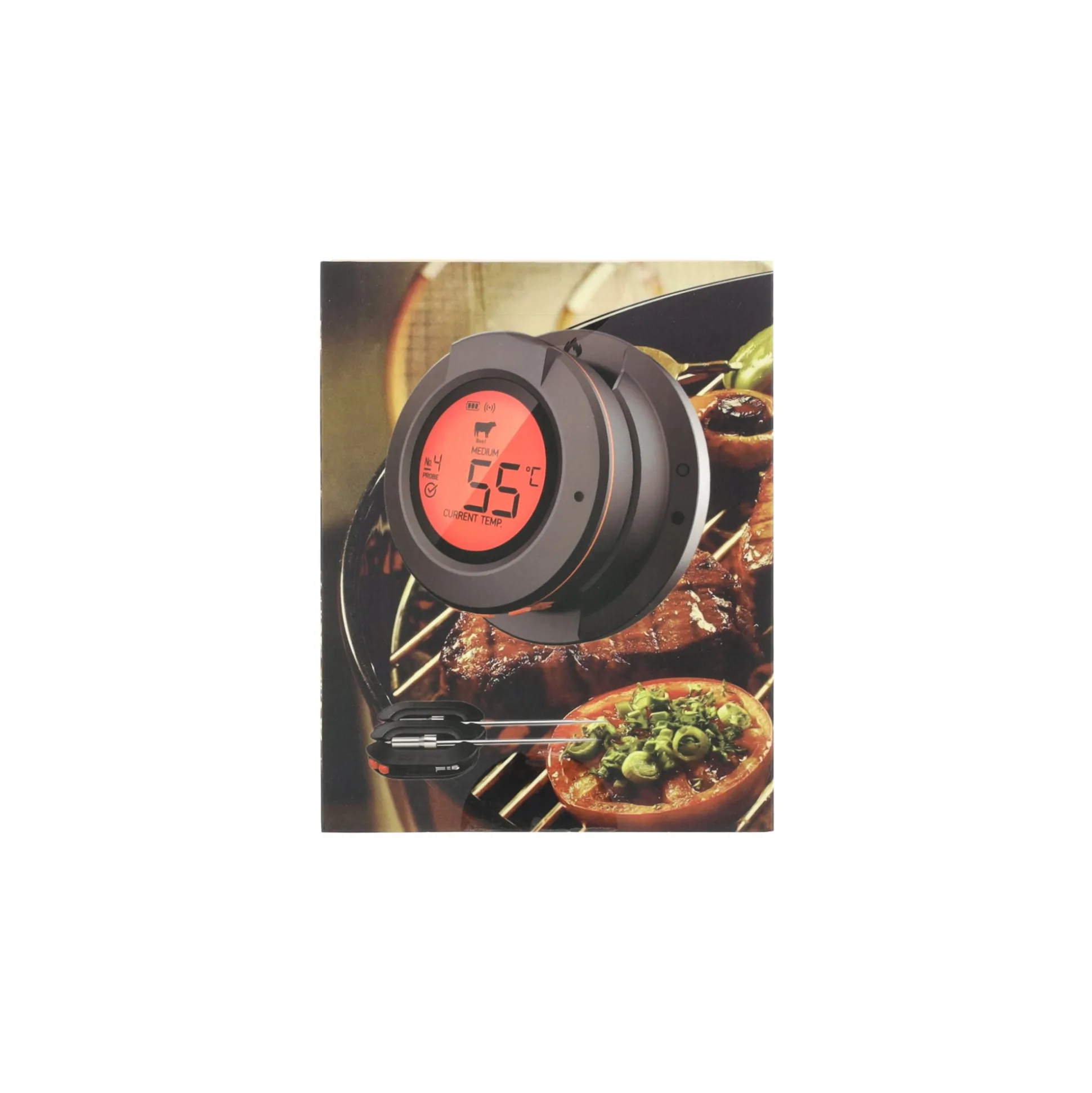 Thermometer BBQ TBD-20 deksel