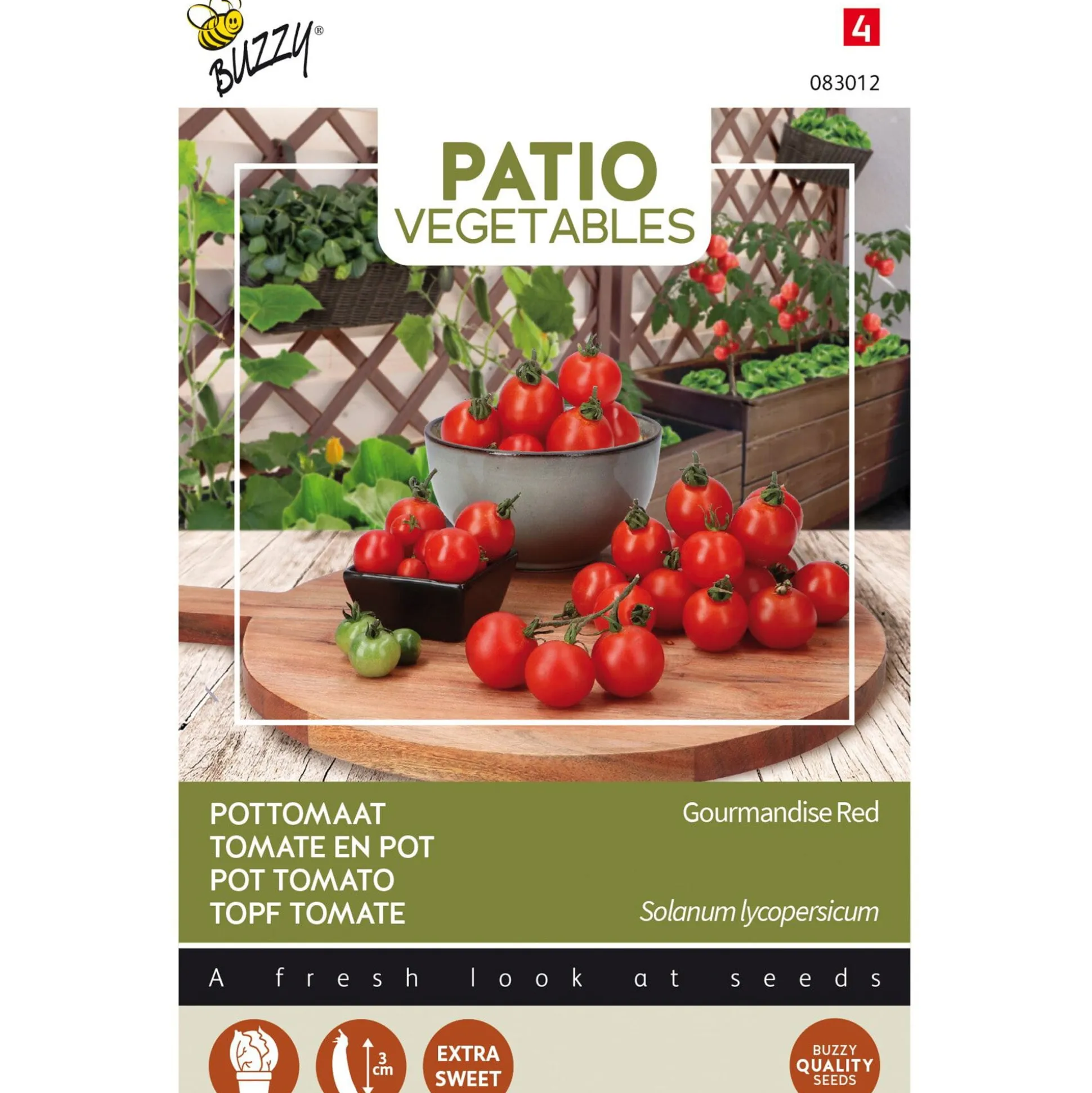 Tomaat Gourmandise red