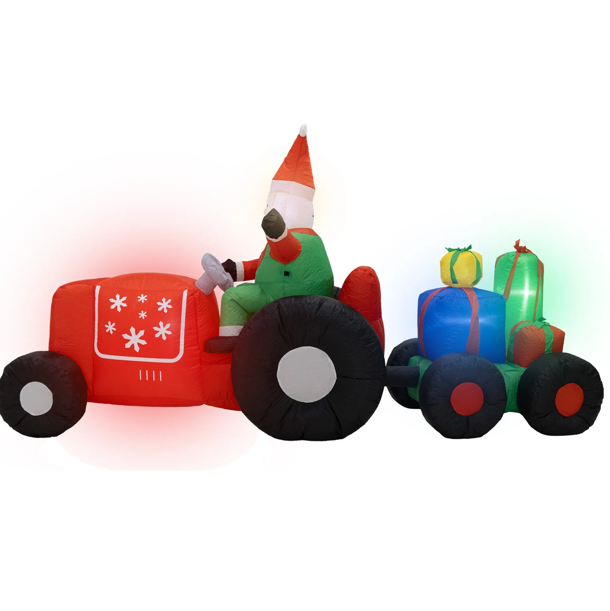 Tractor met cadeau opblaasbaar 270 cm