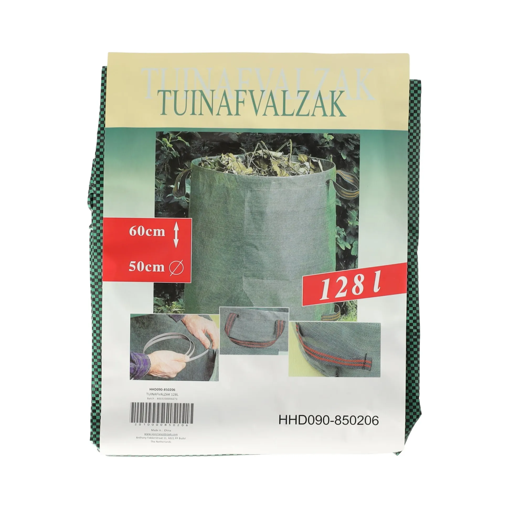 Tuinafvalzak 128L