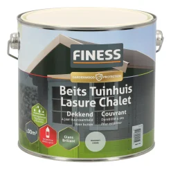Tuinbeits DK roomwit 2567 2.5L Finess