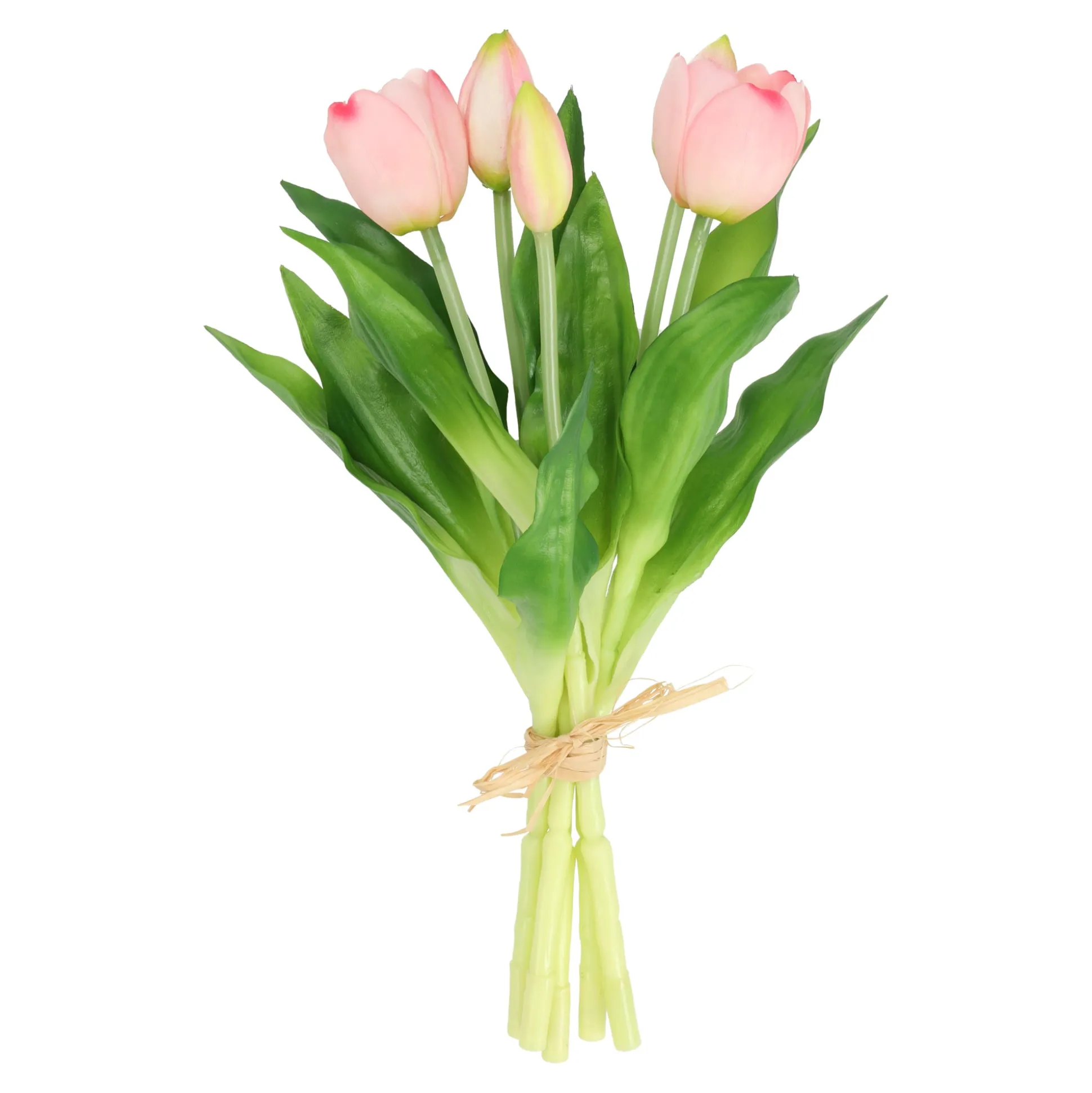 Tulp sil touch 32 cm roze