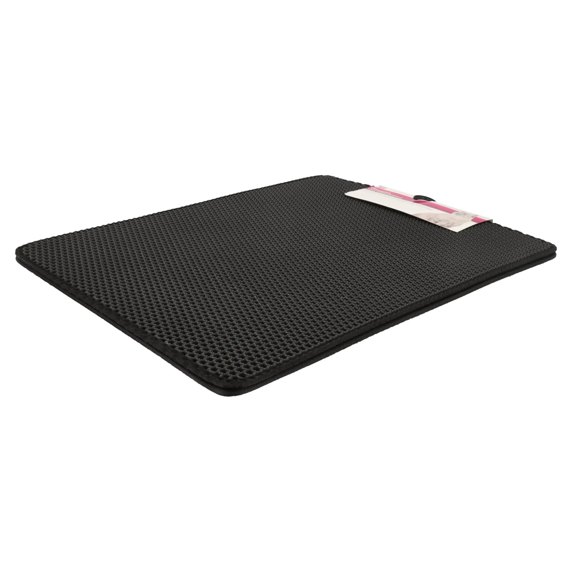 Uitloopmat ultra 60x75cm zwart Friendly Pet