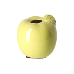 Vaas appel keram rood 9 cm