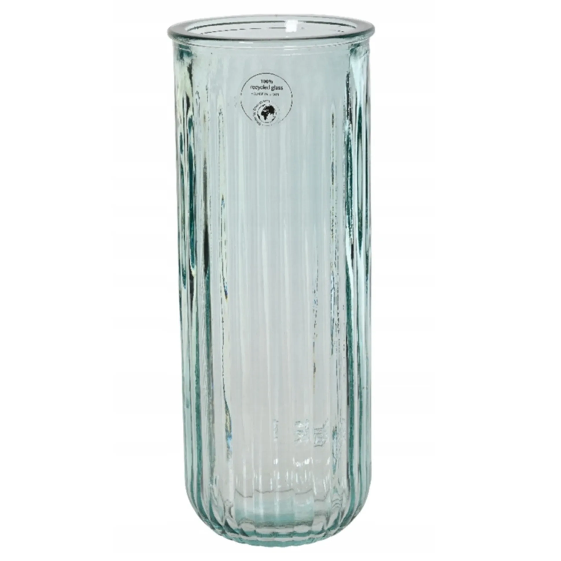 Vaas glas recycle 28 cm