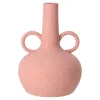 Vaas keramiek roze 29 cm