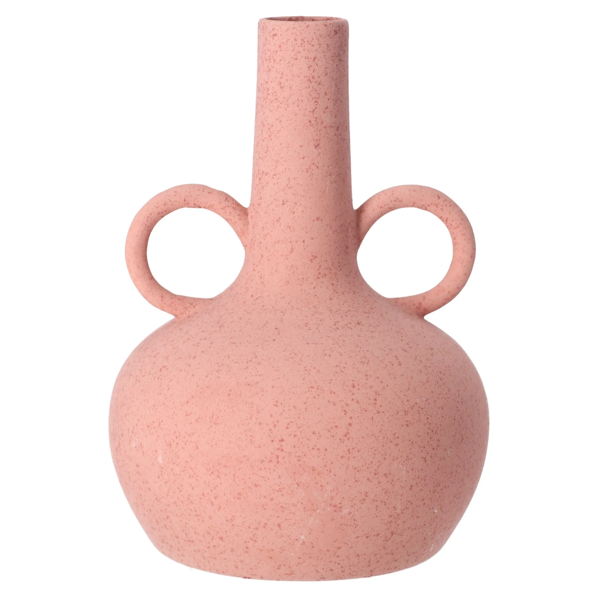 Vaas keramiek roze 29 cm