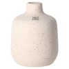 Vaas terra antique white 14 x 16 cm