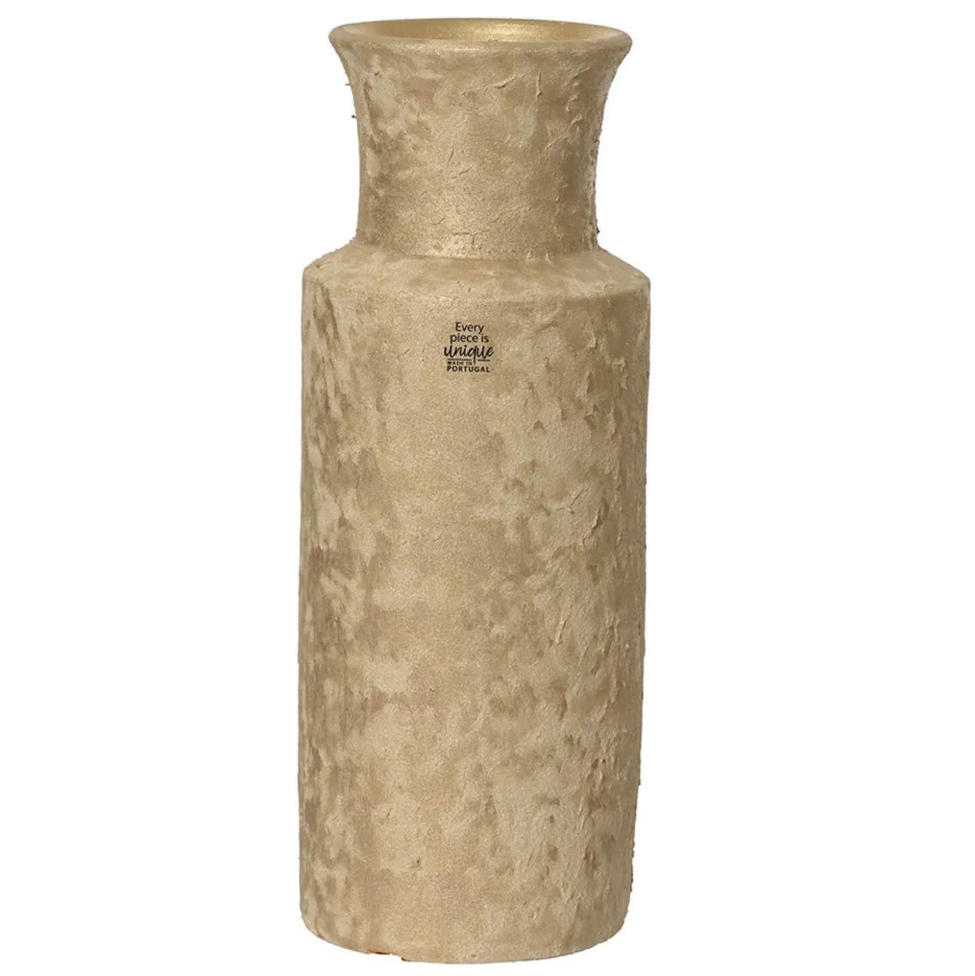 Vaas terra goud 40 cm