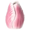 Vaas tulp roze 20 cm
