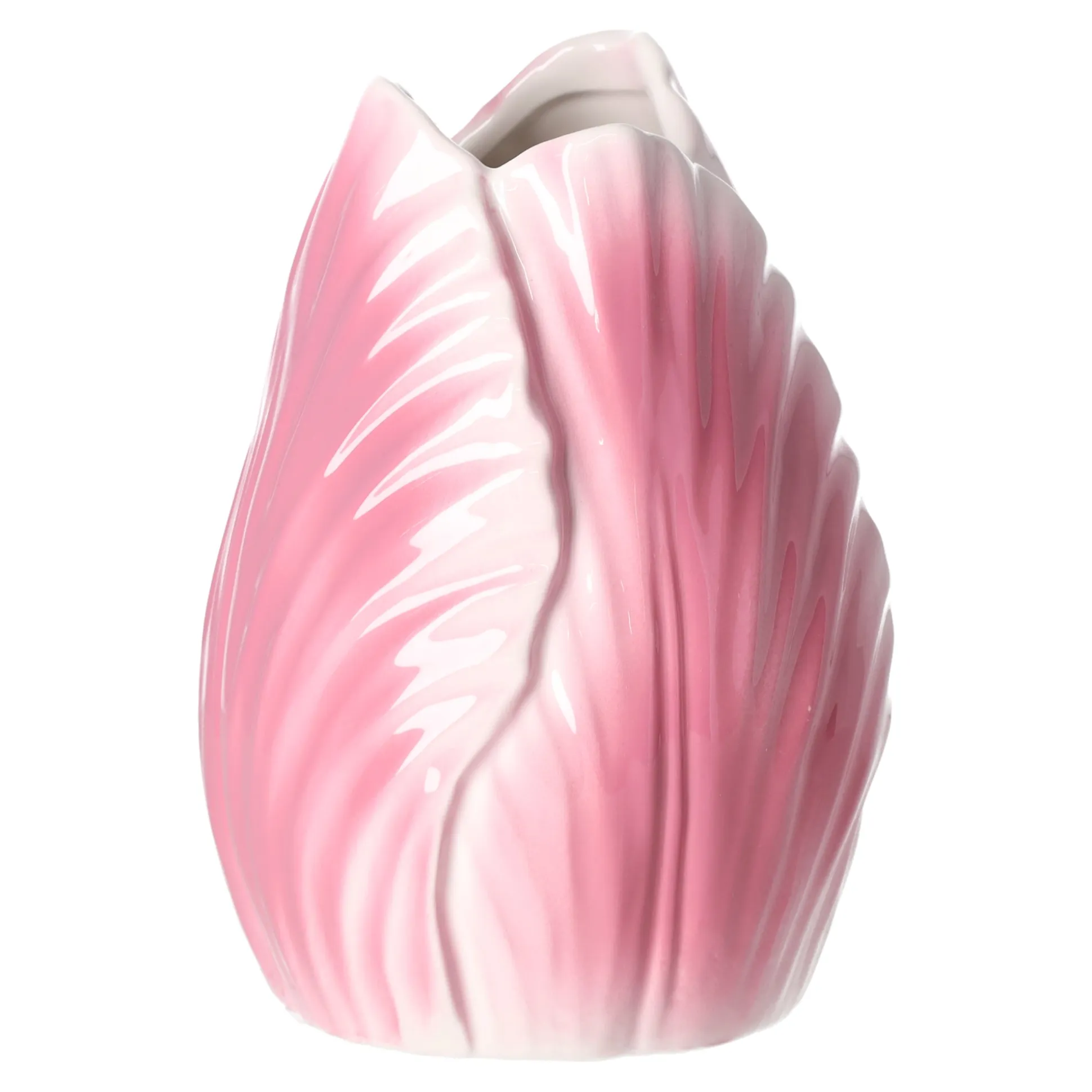 Vaas tulp roze 20 cm