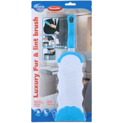 Vacht-pluis borstel 32x9x4.5cm