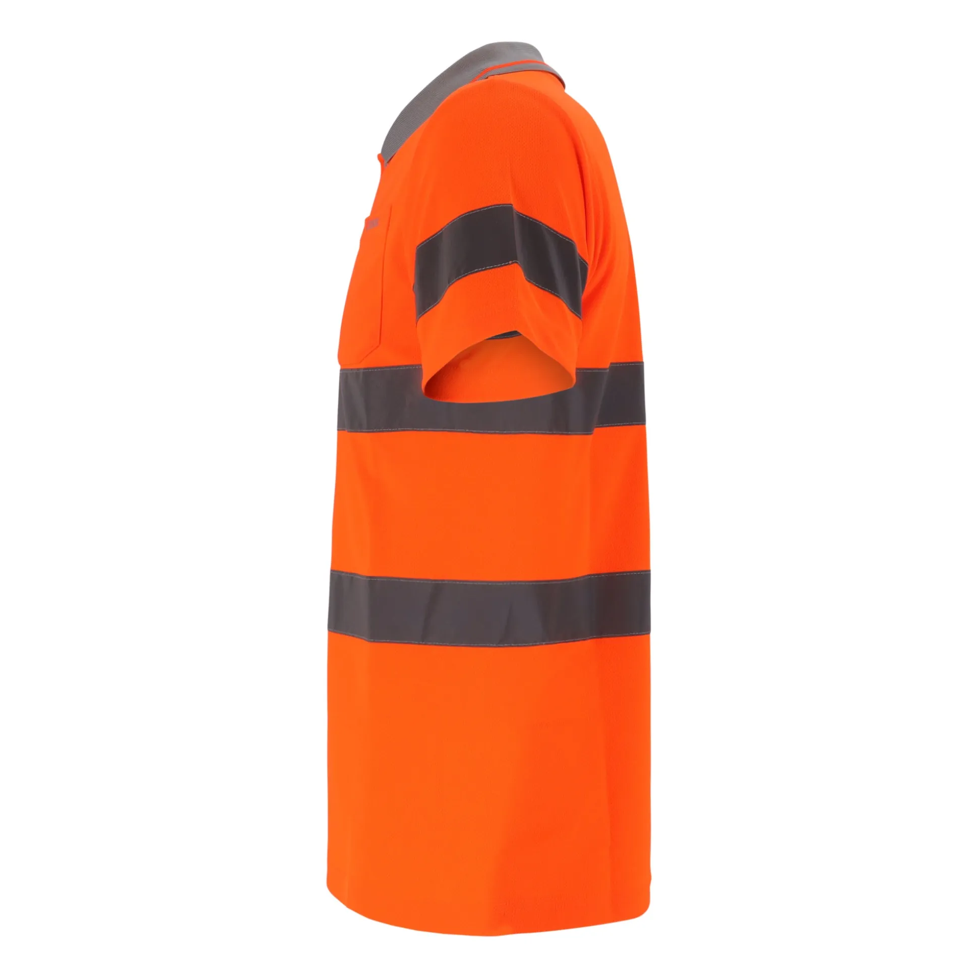 Veiligheidspolo Cresco oranje S